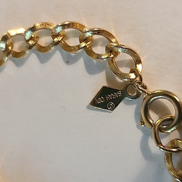 Vintage sarah coventry gold tone chain - Picture 7 of 7